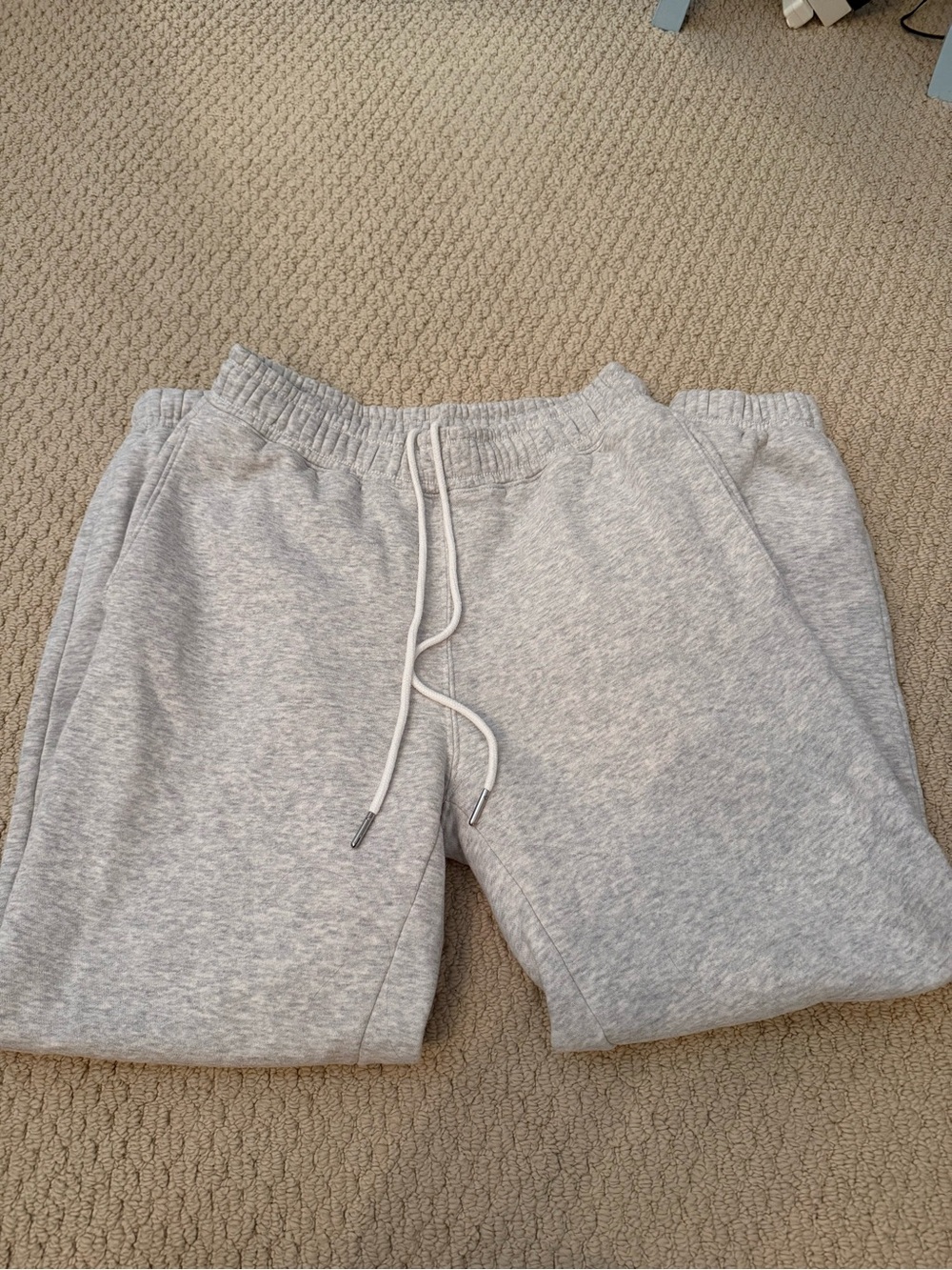 Abercrombie Classic Light Gray Drawstring Sweatpants